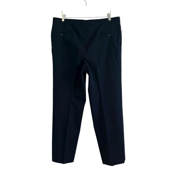 Brooks Brothers Brooksease Suit Set 44R 36x28 Navy Pinstripe Wool Heritage Vtg - Picture 5 of 16